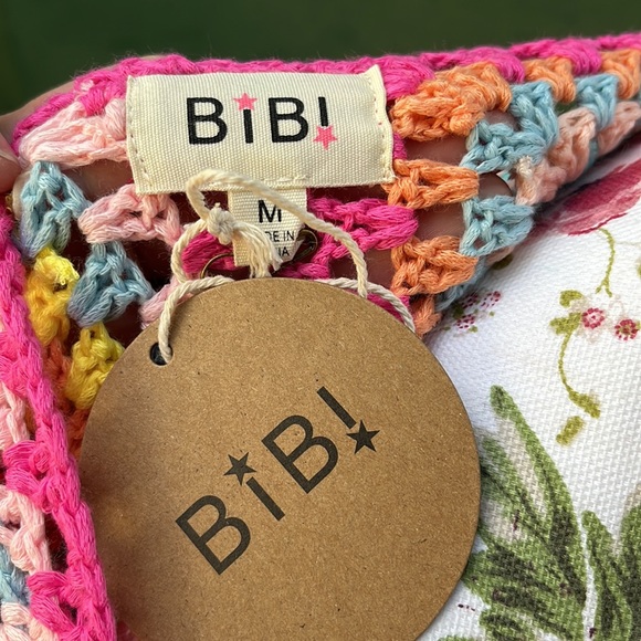 Fuchsia Handmade( not by me) Granny Square Crochet Cardigan - Picture 10 of 16